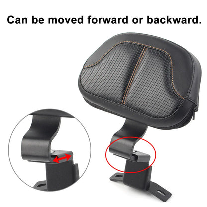 Front Backrest Pad for Harley Touring CVO Road Electra Glide (2009-2023)