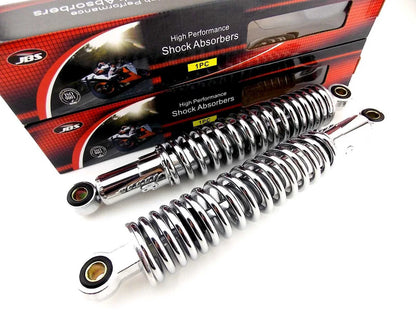 325mm JBS Chrome Rear Shock Absorbers for Yamaha XJ650