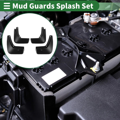 Mud Flaps Splash Guards for Hyundai Genesis GV80 2021-2023 with Mounts