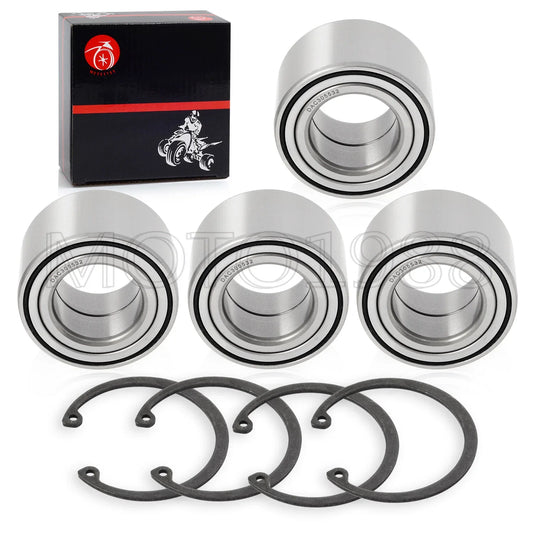 4x Wheel Bearing With CIRCLIP FOR Arctic Cat Prowler