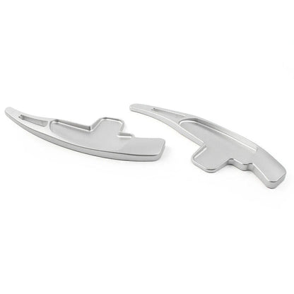 Silver Steering Wheel Shift Paddle Extensions for Mercedes Benz