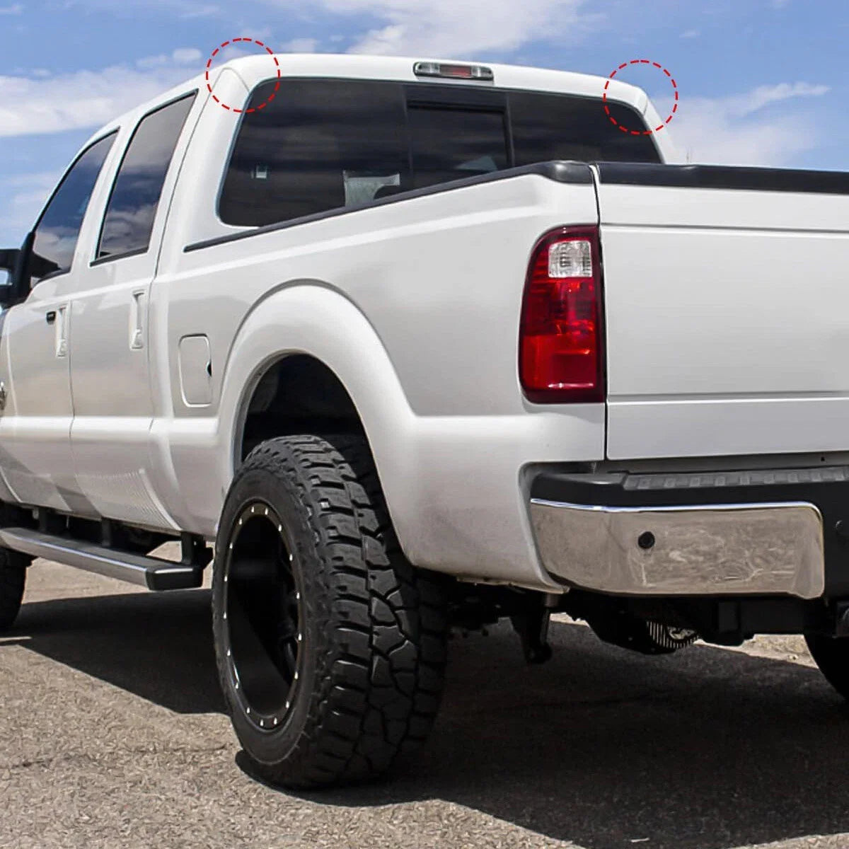 White Roof Side Molding for Car () - F81Z-2551729-AAB, F81Z-2551728-AAE
