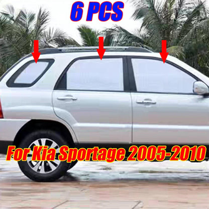 6Pcs Side Window Privacy Sunshades for Kia Sportage (2005-2010)