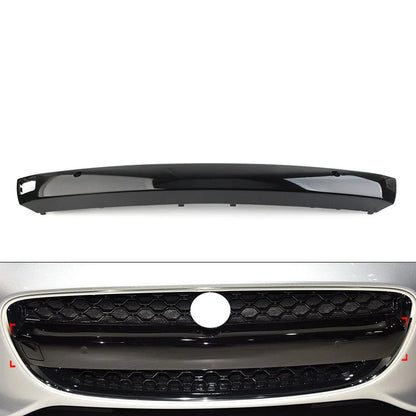 Front Bumper Grille Molding for Jaguar F-Type 2014-2017 Gloss Black