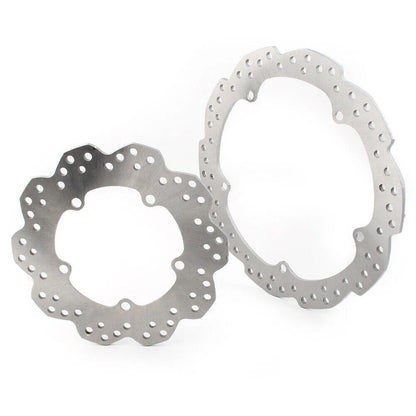 Front & Rear Disc Brake Rotors for Honda NC750X NC750S NC700S NC700X NC700D (2014-2023)