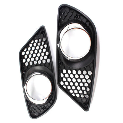 Left & Right Fog Light Grille Covers for Mercedes-Benz C300 C350 (2008-2015)
