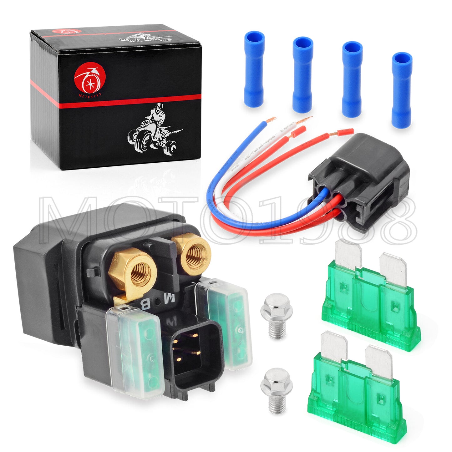Starter Solenoid Relay for Yamaha YFZ R1 R6 MT-10 VK10 VK540 XVS1300 (2001–2023)
