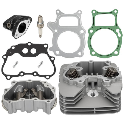 Cylinder Head + Gasket + Intake Manifold Boot for Honda TRX250X (2009–2014)
