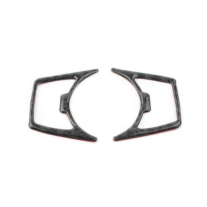 LHD Headlight Switch Cover Trim for Mustang 2015-2019 Carbon Fiber