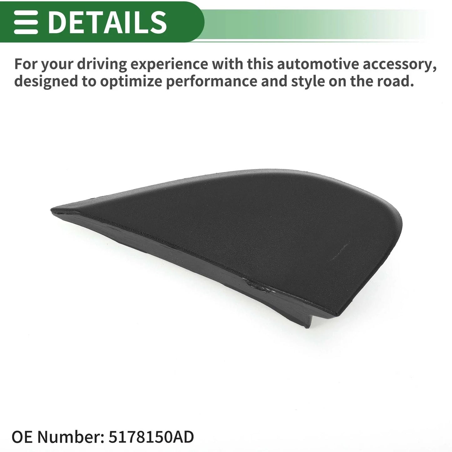 Front Right Side Pillar Triangle Trim for Dodge Journey (2011-2020)