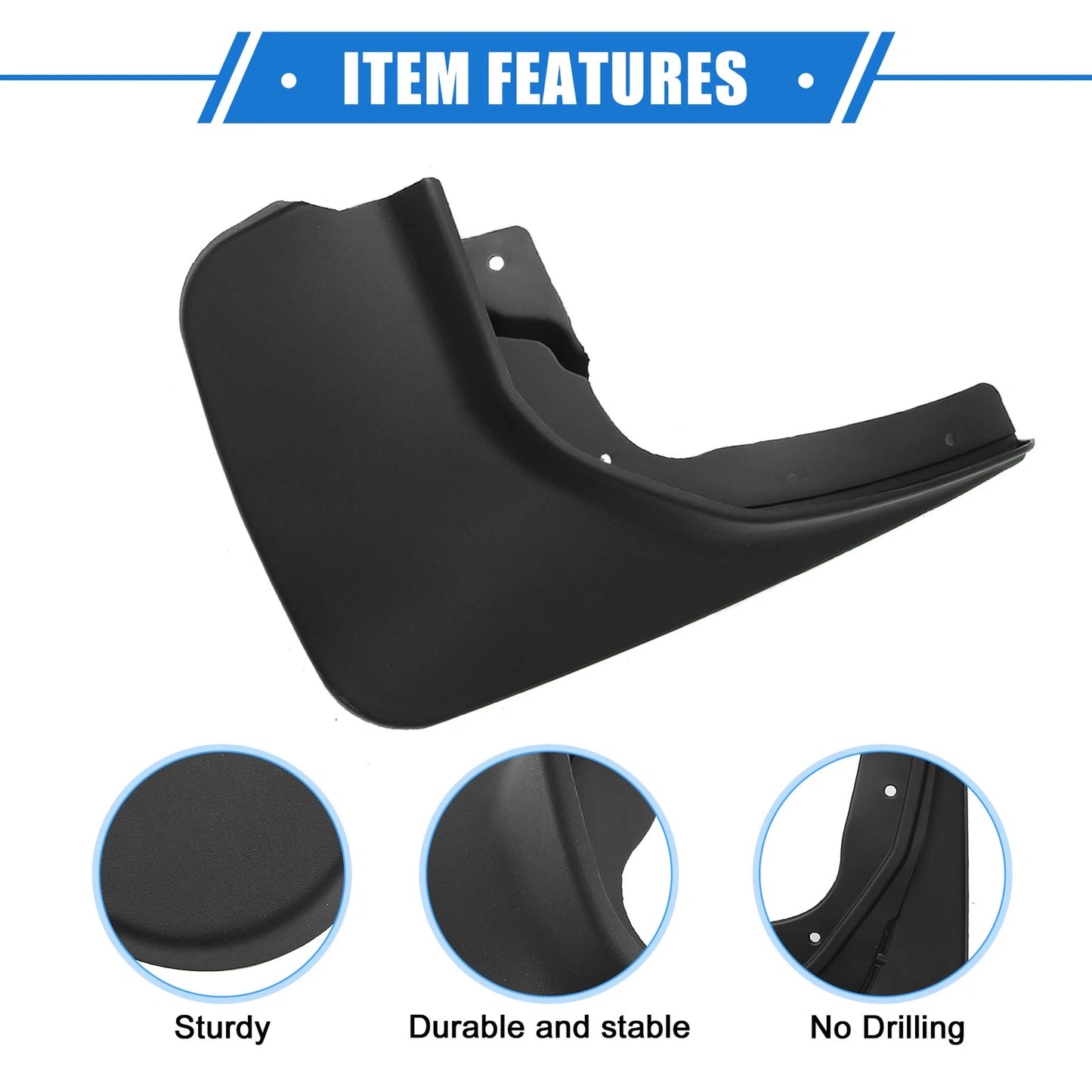 Mud Flaps Kit for Ford Explorer (2011–2019) - Front Rear Splash Guards