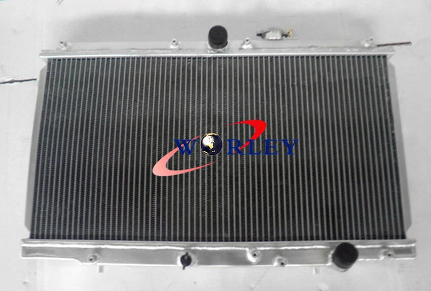 Aluminum Radiator with Fans for Honda Prelude 1997–2001 & Accord 1993–1997