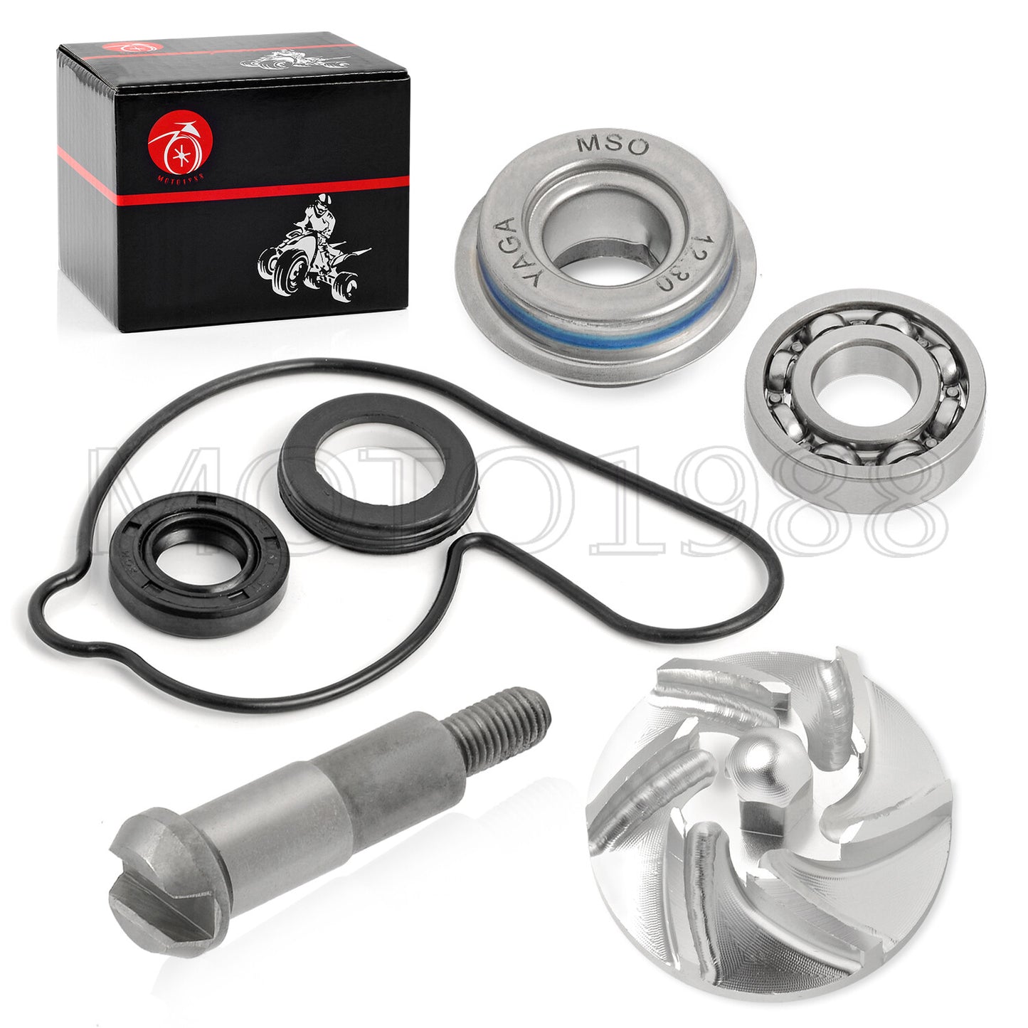 Water Pump Seal Repair Kit for Honda TRX450R TRX450ER (2004–2014)