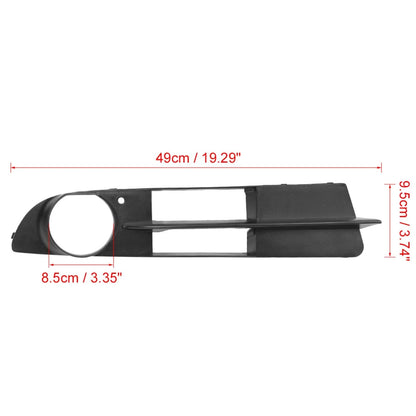 Fog Light Grille Cover Trims for BMW 525i (2004-2007)