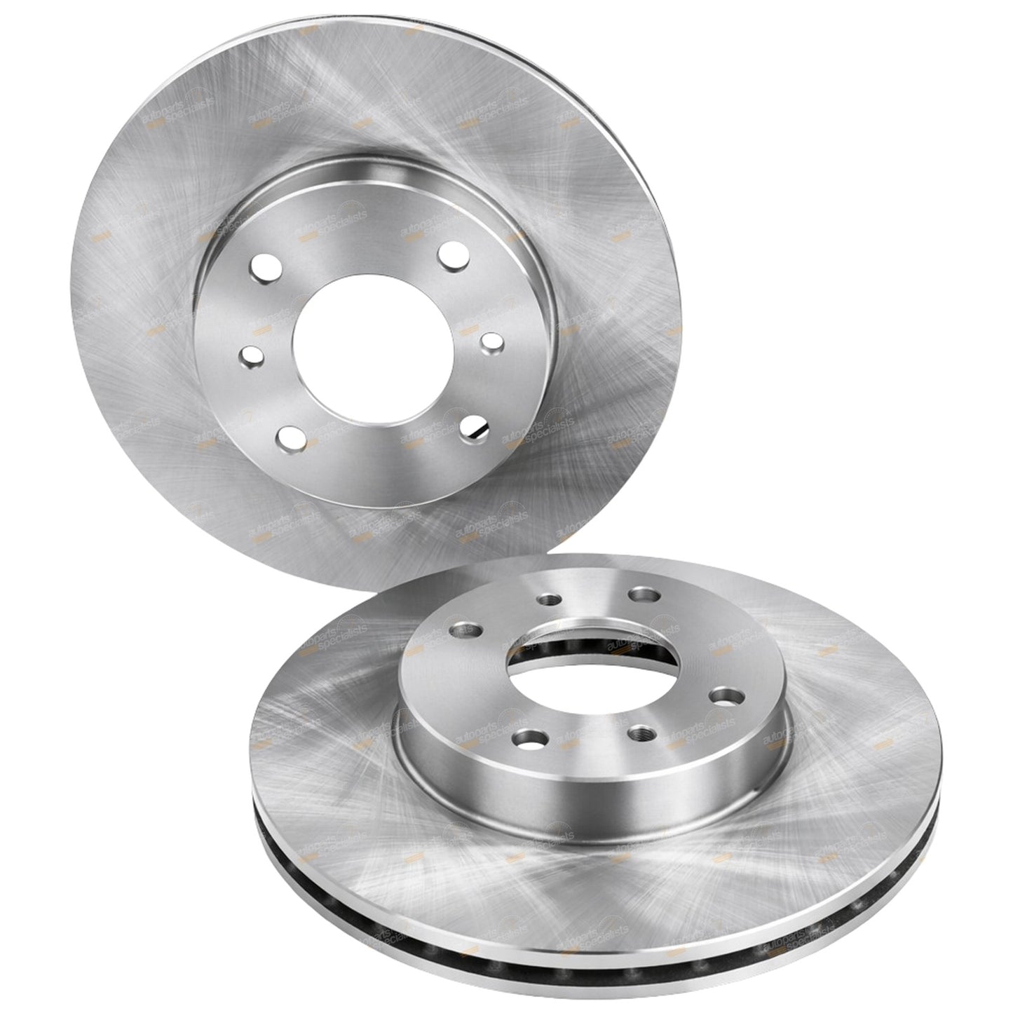 2 Rear Disc Brake Rotors for Nissan 180SX S13 (1992–1993)