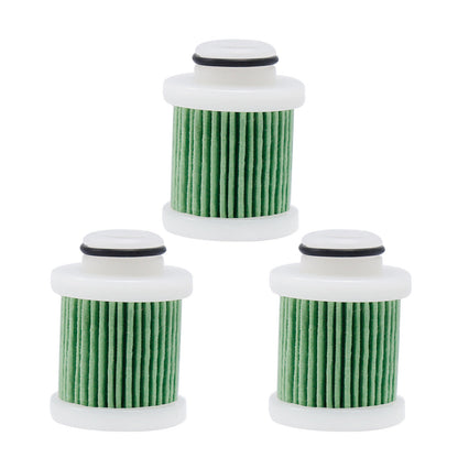 3Pcs Fuel Filter Element for Yamaha Outboard 115 130 HP