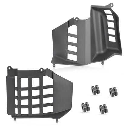 Heel Guards for Yamaha Blaster 350 (1987–2006) - Black ABS