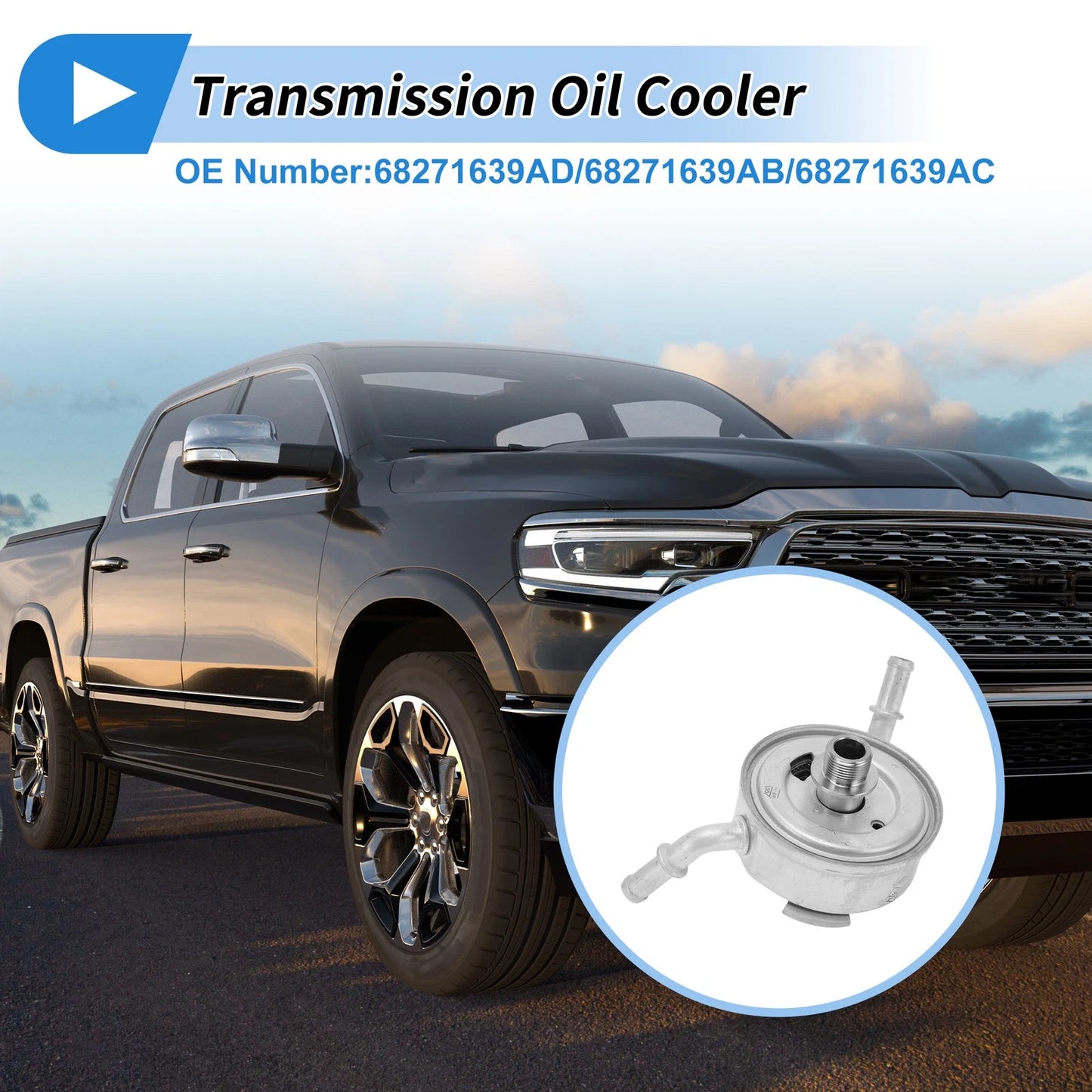 Engine Oil Cooler for Ram 1500 (2019–2021) No. 68271639AD