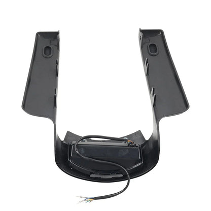 Rear Mudguard Fascia Extension Filler with Light for Harley Touring (2009-2013)