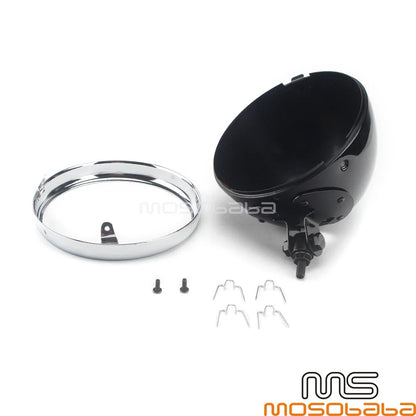 7 Inch Motorcycle Headlight Shell for Harley Dyna Fat Boy FXST (2006-2017)
