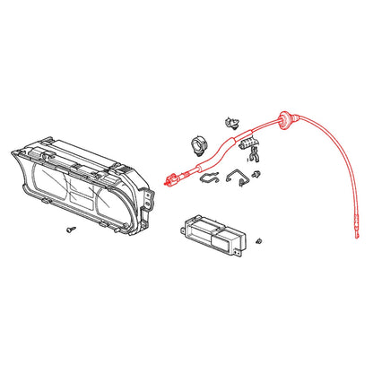 Speedometer Cable for Honda Civic CRX (1987–1996)