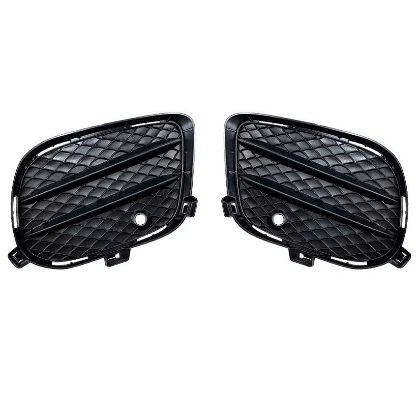 Front Bumper Side Grill Covers Deflectors for Mercedes-Benz GLE (2015–2018)