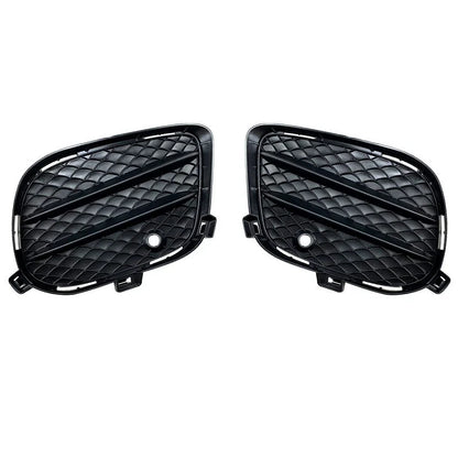 Front Bumper Side Grill Covers Deflectors for Mercedes-Benz GLE (2015–2018)