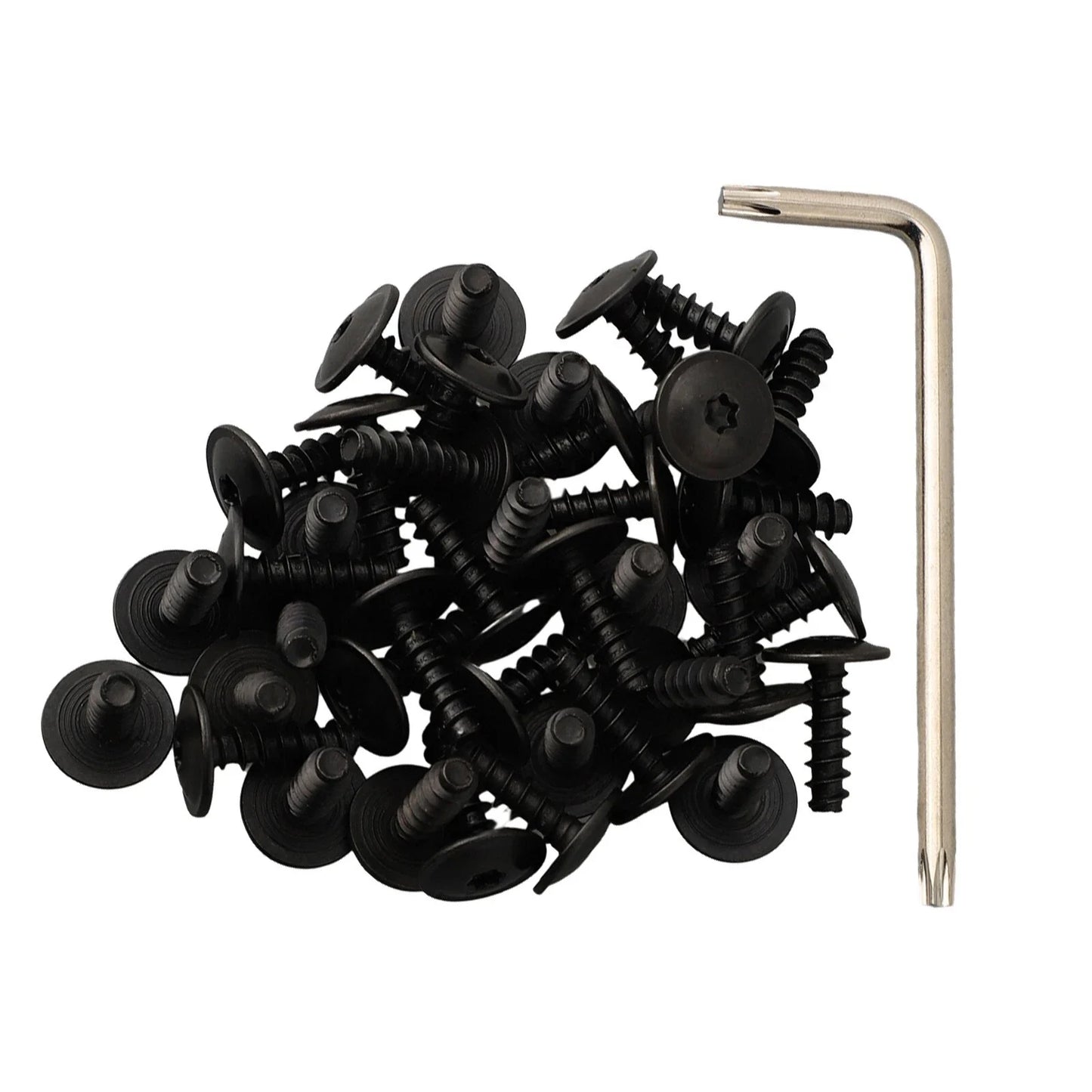 Quality Clip Clamp Vehicle 40 Pcs Black Liner Screw