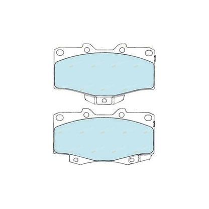4x4 Front Disc Brake Pad Set for Toyota Hilux (1988–2005)