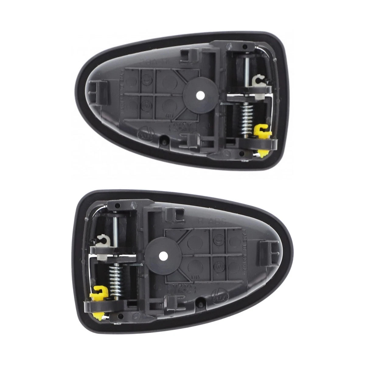 Set of 2 Inner Door Handles for Hyundai Accent (2000–2006) Grey