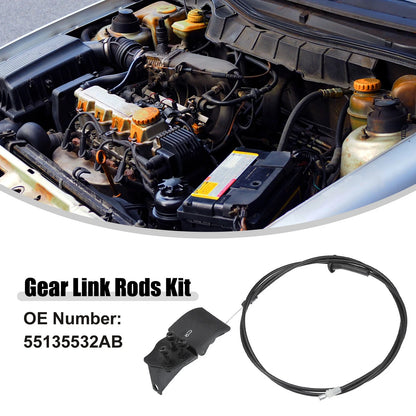 Front Hood Latch Release Cable for Jeep Grand Cherokee (1999–2004) No. 55135532AB