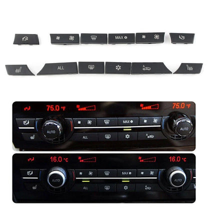 12 Button Key Caps for BMW 5 6 7 Series F01 F12 (2008-2017)