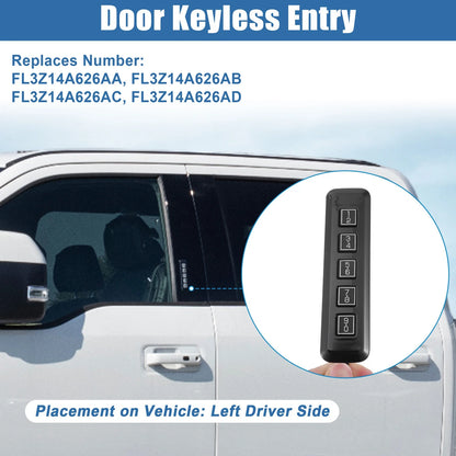 Keyless Entry Keypad for Ford F-150 F250 F350 (2017–2020) FL3Z14A626AA