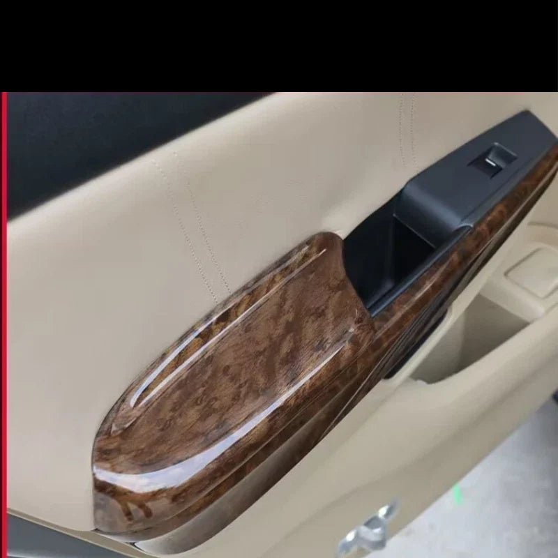 4pcs Wood Grain Interior Door Armrest Trim for Honda Accord Crosstour (2008–2013)