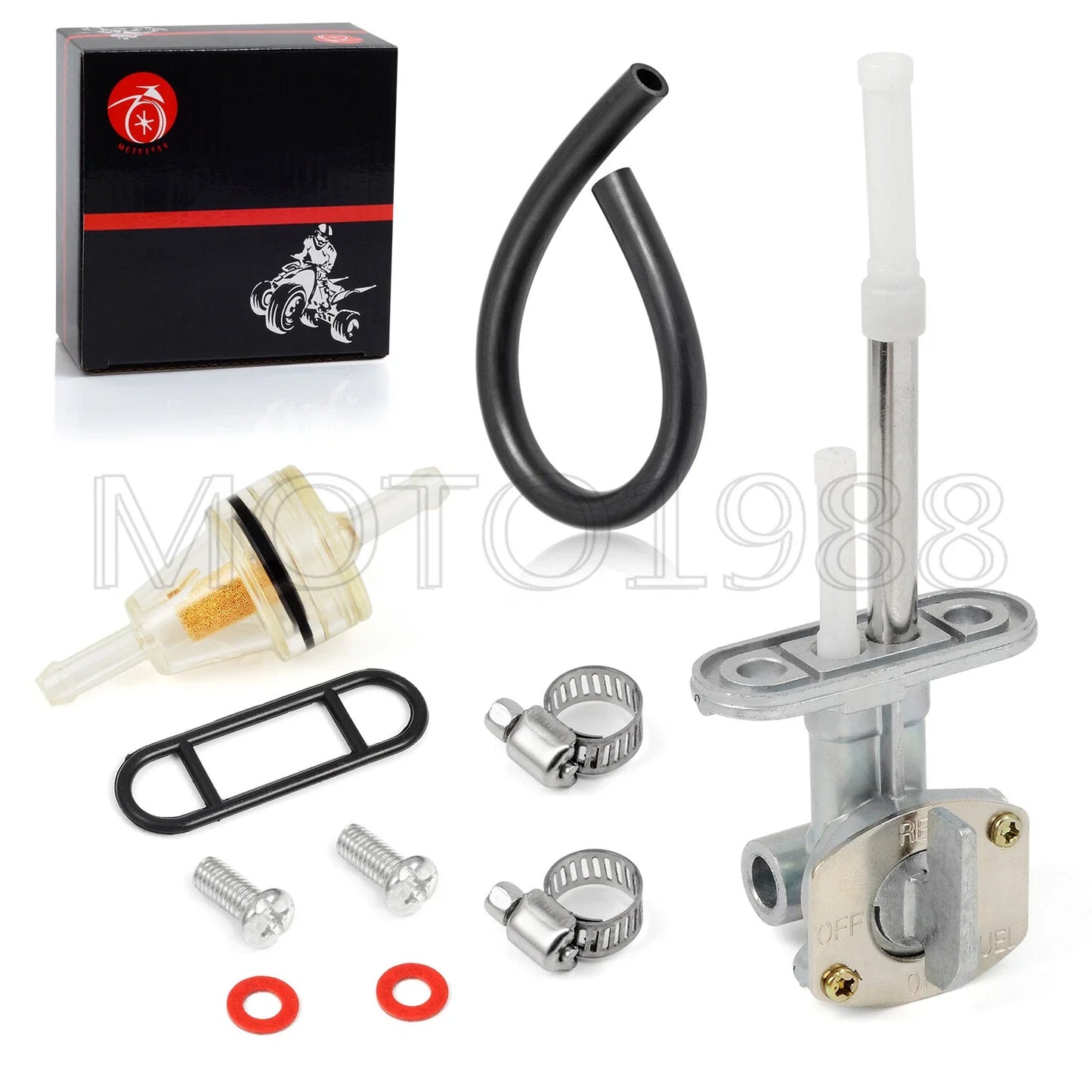 Fuel Gas On Off Reserve Petcock Valve Switch for Yamaha YFM660R (2001–2005)