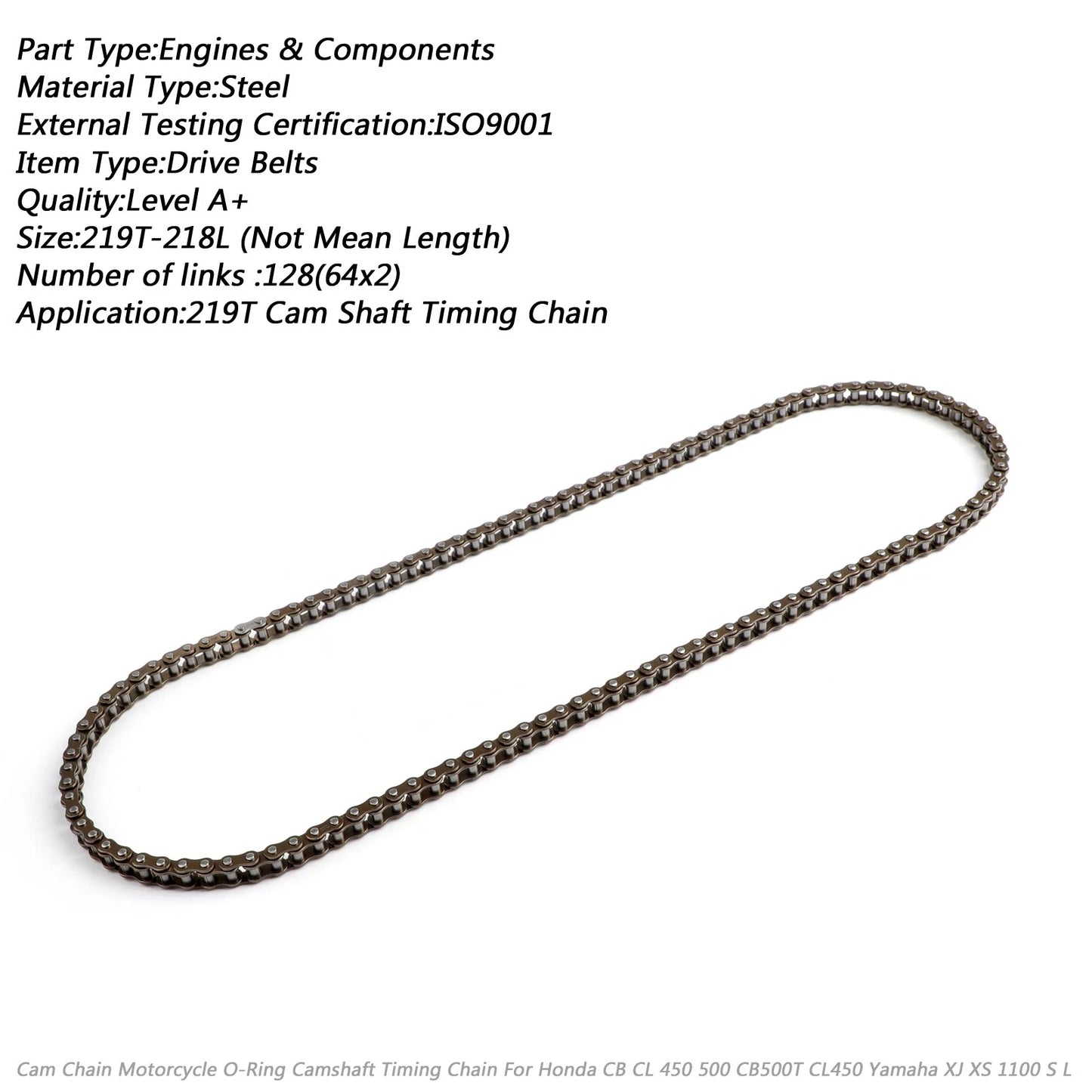 Drive Chain for Honda CB450 CL450 CB500T (1966–1978)