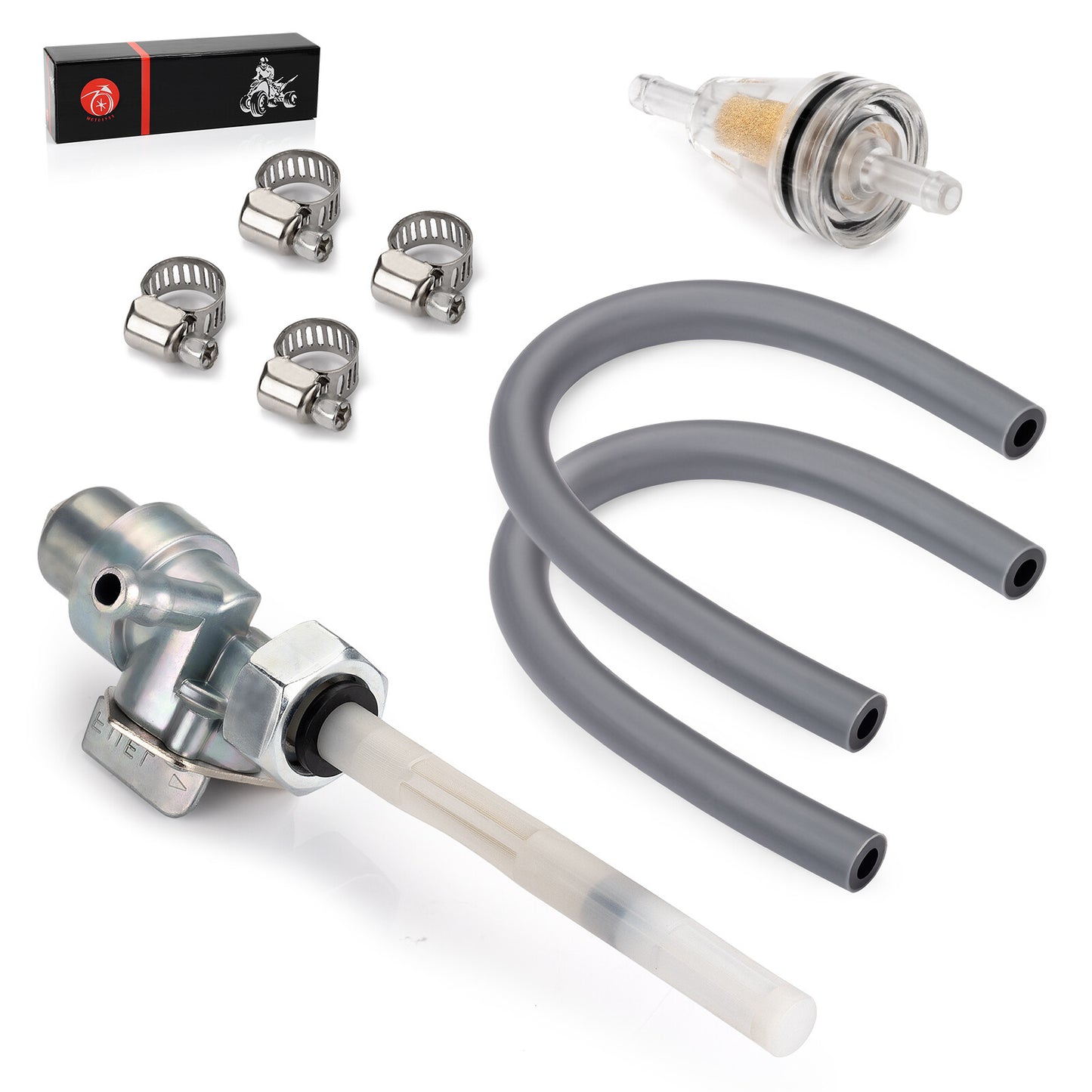 8mm Fuel Valve Petcock for Honda ATC250SX XR650L ATC350X NX650 VT1100C (1985–2023)