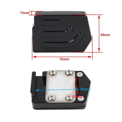 Rear Foot Brake Lever Enlarger Pad for YAMAHA YZF R25 R3 MT25 MT03 (2014-2023)