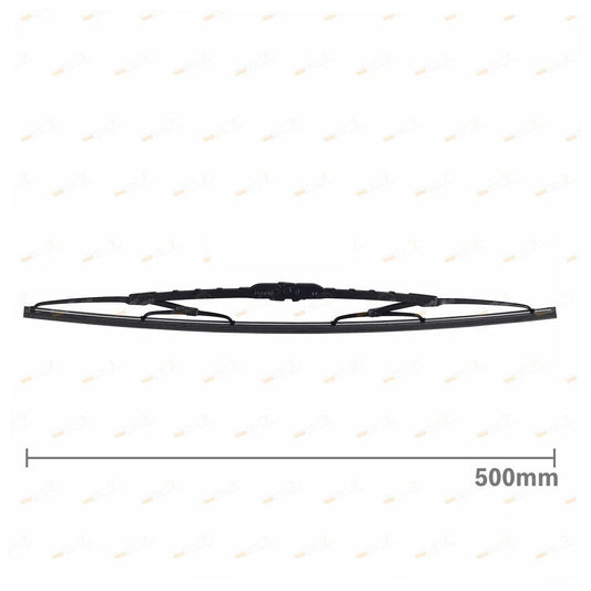 Front Pair 3.0L 2.0L Wiper Blades for Nissan Skyline R31 (1986 - 1990)