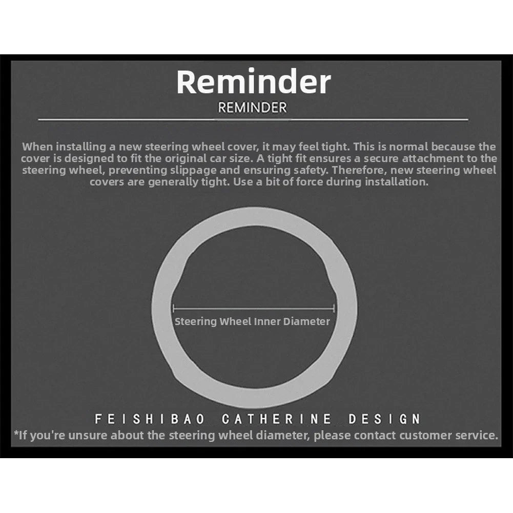 Cat Paw Silicone Steering Wheel Cover 36–38cm