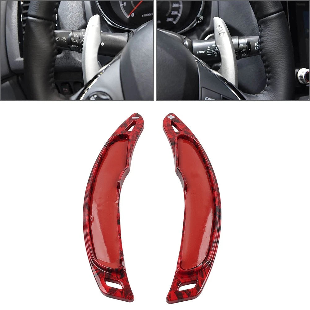 Steering Wheel Shift Paddle Extensions for Mitsubishi Lancer Outlander ASX (2010–2020)