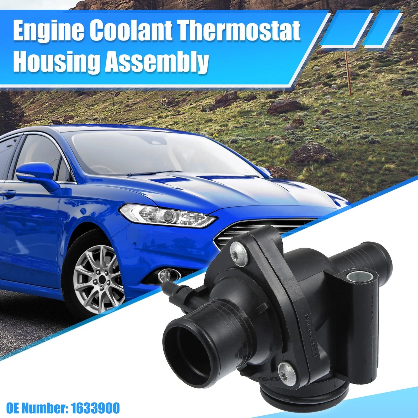 Thermostat Housing Assembly NO.1633900 for Ford Mondeo III (2000–2007)