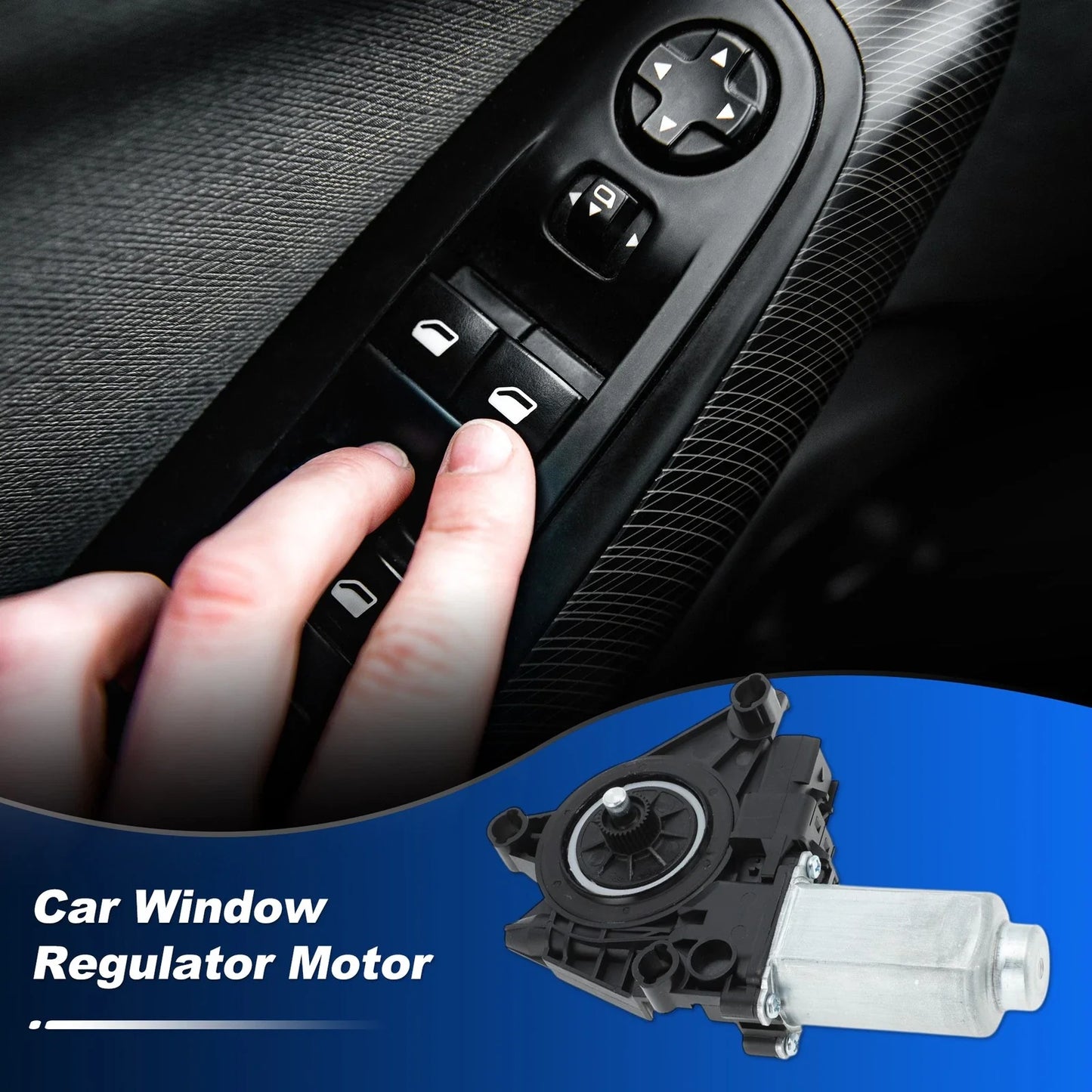 Front Right Side Window Regulator Motor for Dodge Charger, Chrysler 300 (2006-2010)