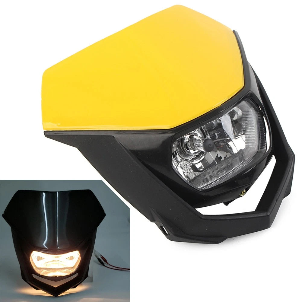 Universal Motorcycle Windshield Windscreen Wind Deflector Iridium