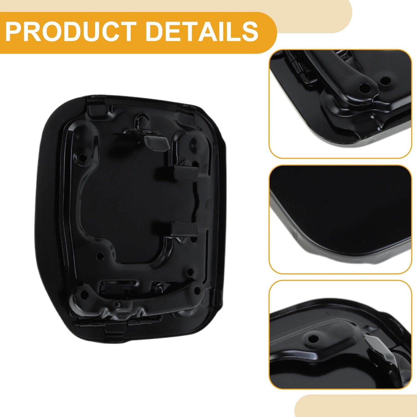 Fuel Tank Door Cap for Toyota 4Runner (2003–2009) Fuel Filler Flap Cover Black