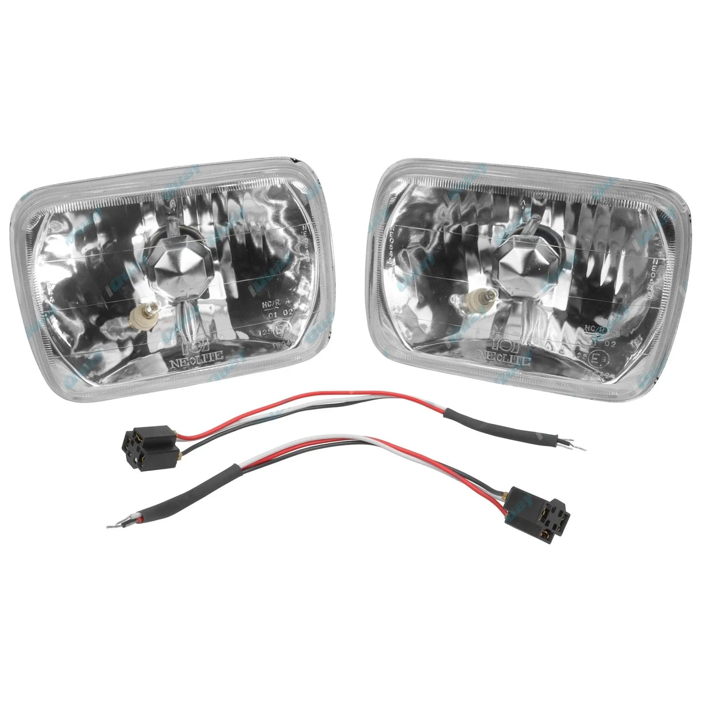 2 x Multi Reflective Lens 200mm x 142mm Headlight