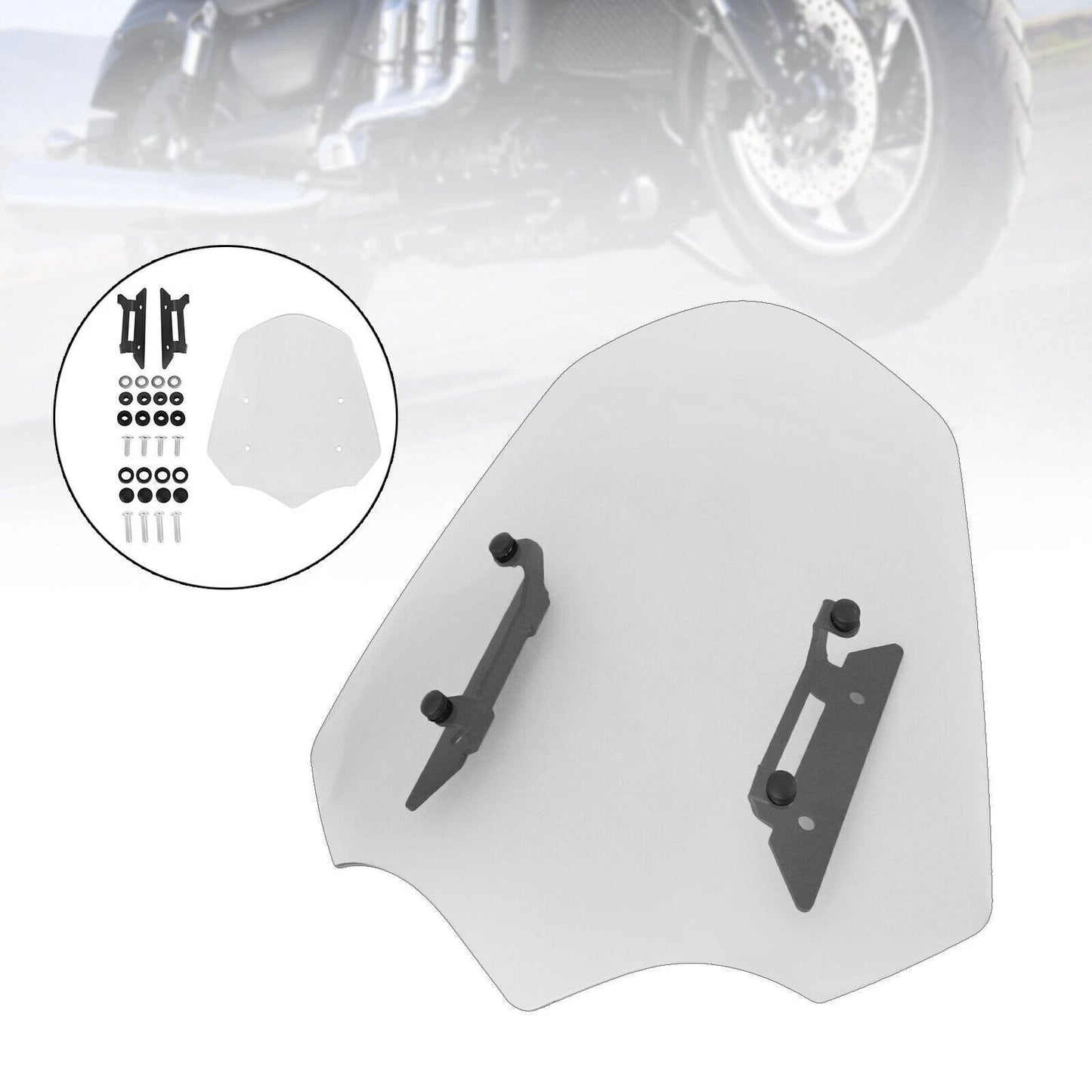 Pair of mirrors for motorcycle scooter Cafe Race Custom Chopper Bobber (FR)