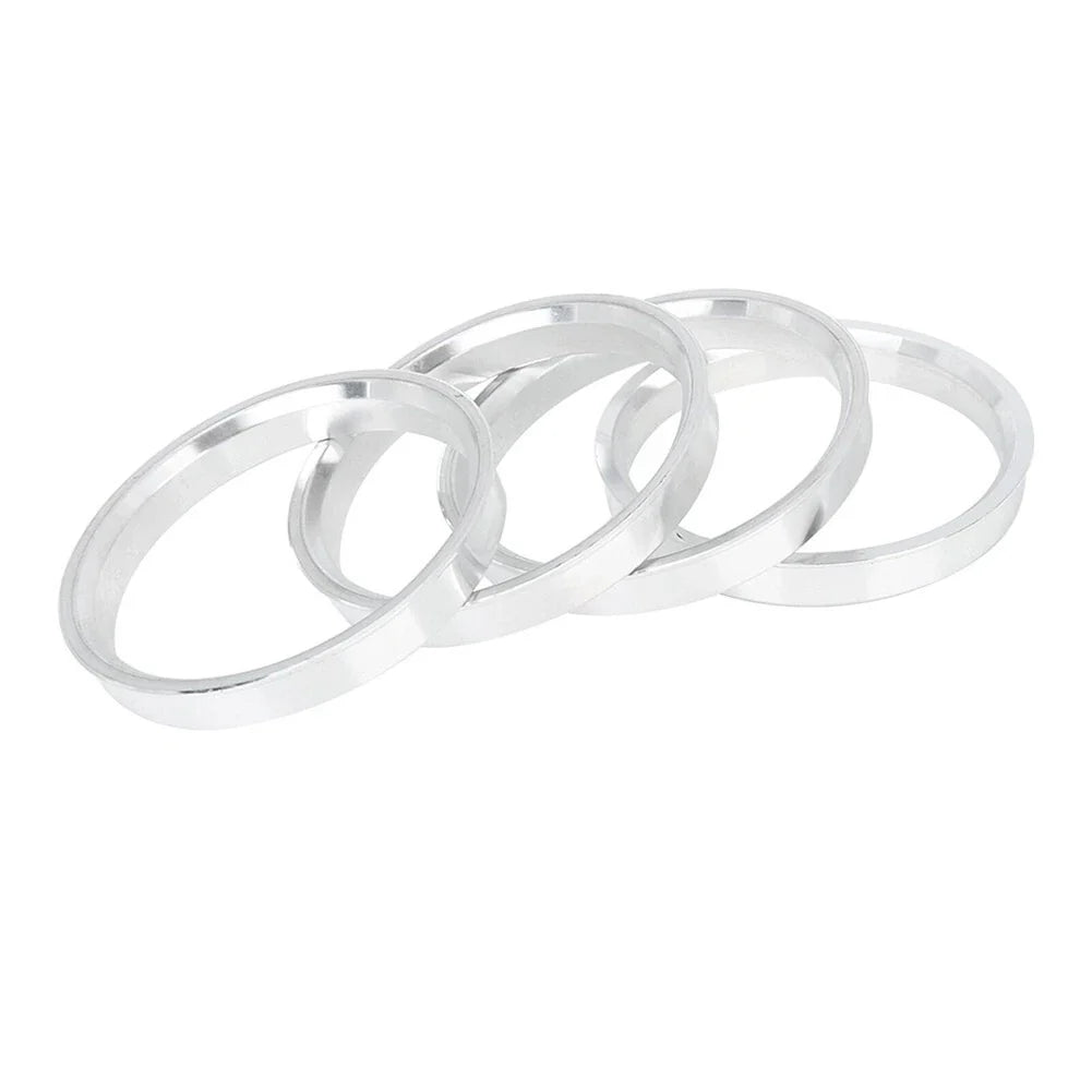 4pcs 67.1–60.1 mm Aluminium Hub Centric Rings Wheel Bore Spacer