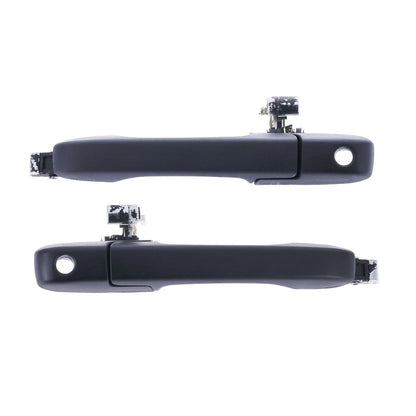Door Handle Outer 2 x Black Front L/R for Honda CR-V (2002–2006)
