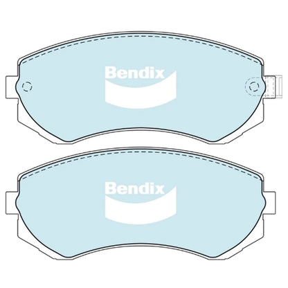 Set of 4 Front Disc Brake Pads for Nissan Cefiro (1990–1992)
